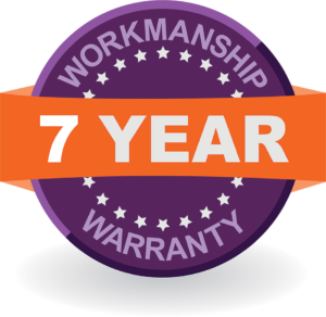 7 Year Metal Workmanship Warranty