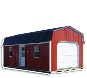 Gambrel Lofted Garage