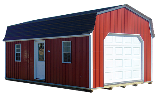 Gambrel Lofted Garage