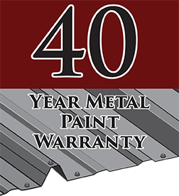 40-year-logo 40 Year Metal Paint Warranty
