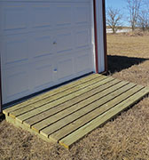 4' x 9' Garage Ramp