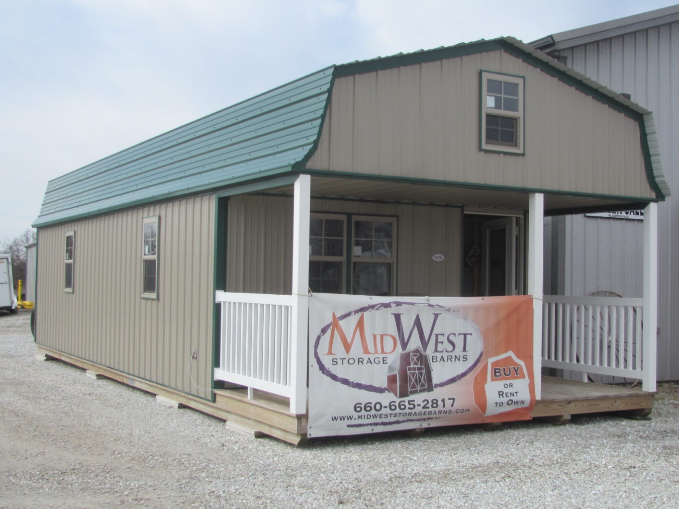 Carter's Trailer Sales • 6606652817 • Midwest Storage Barns